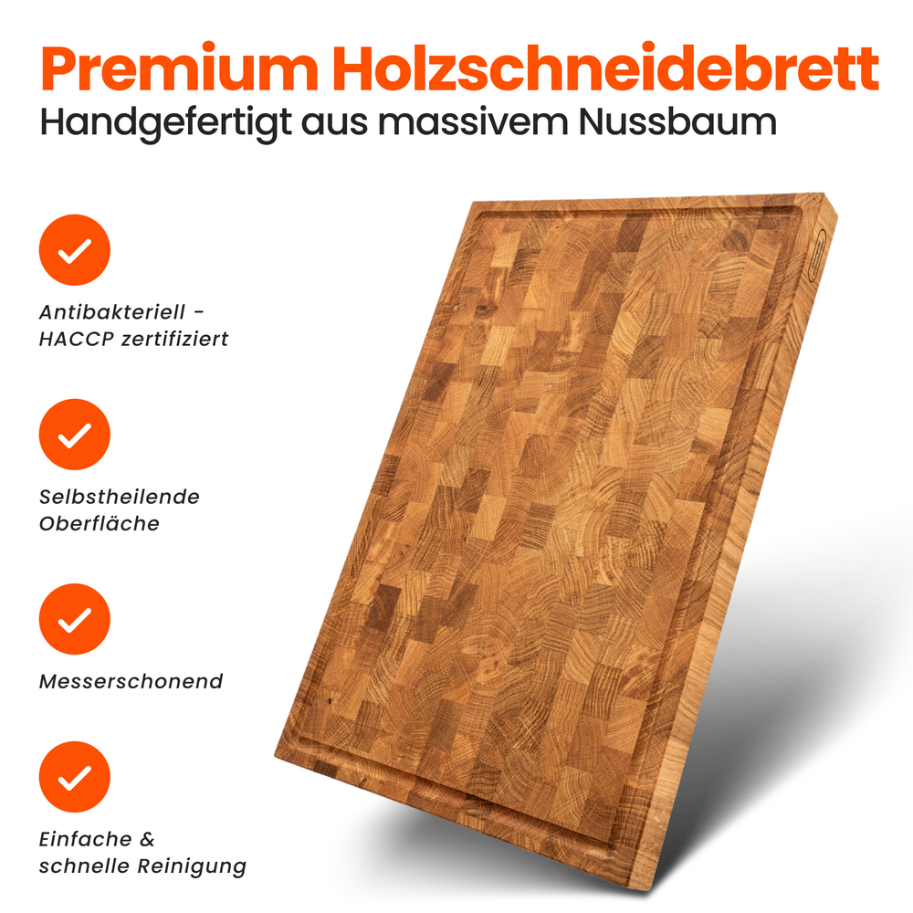 Plan de travail en bois de bout de chêne