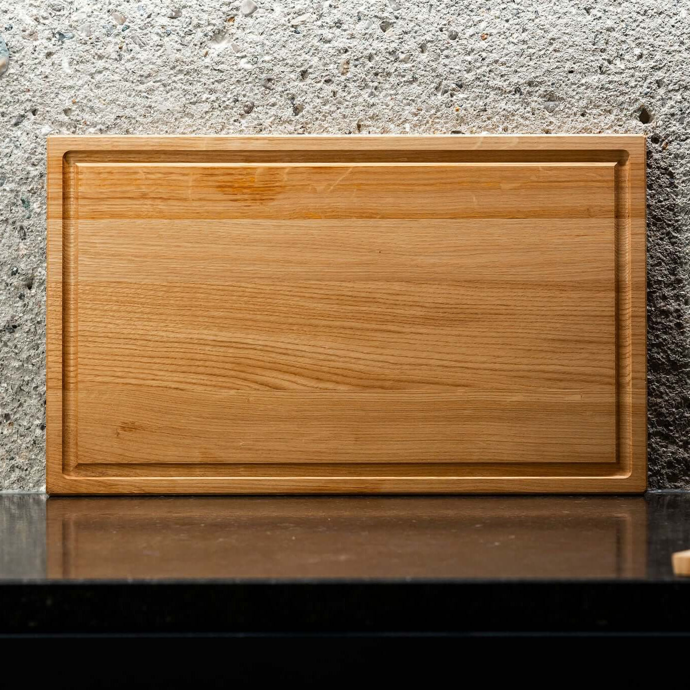 Planche à découper en bois de bout de chêne