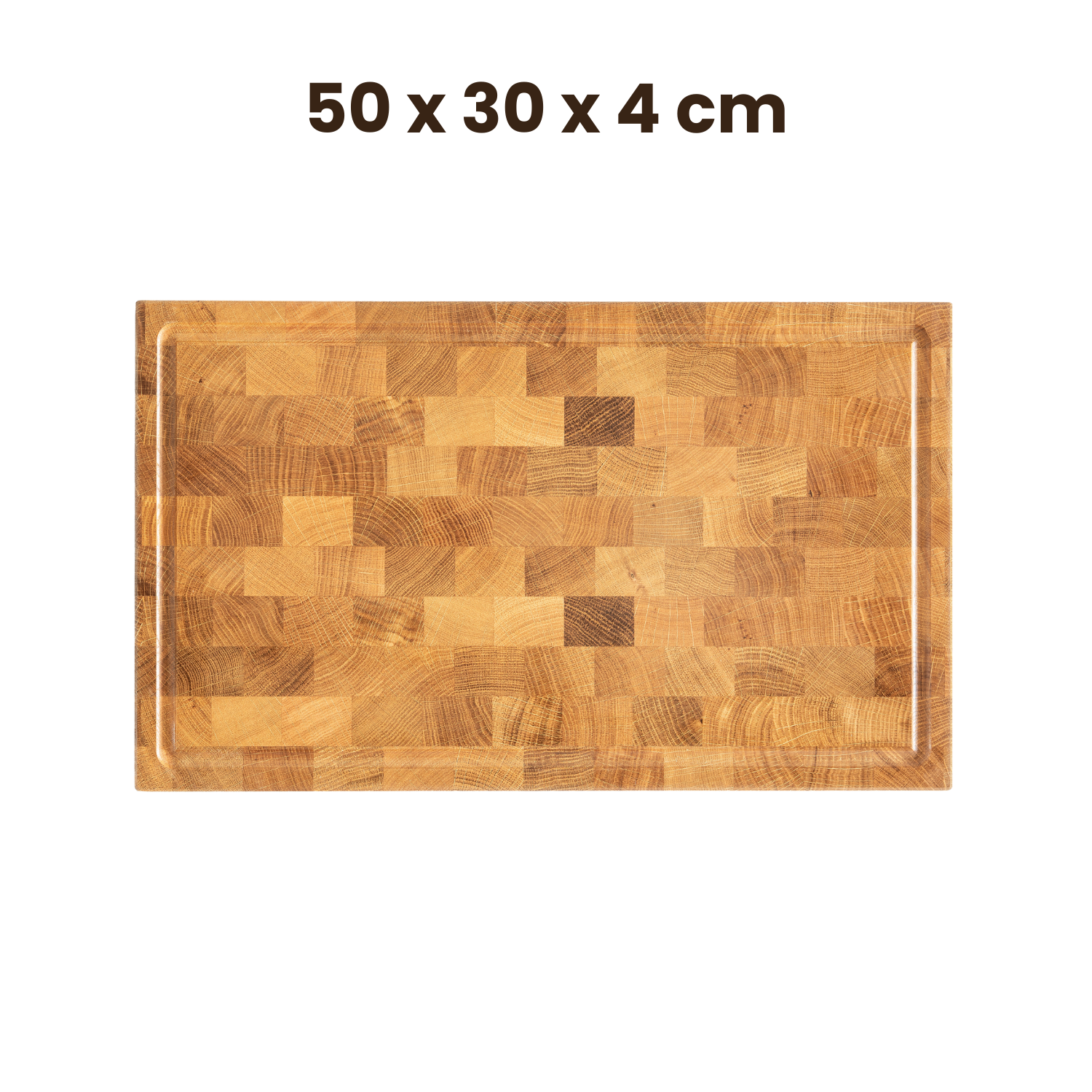 Plan de travail en bois de bout de chêne